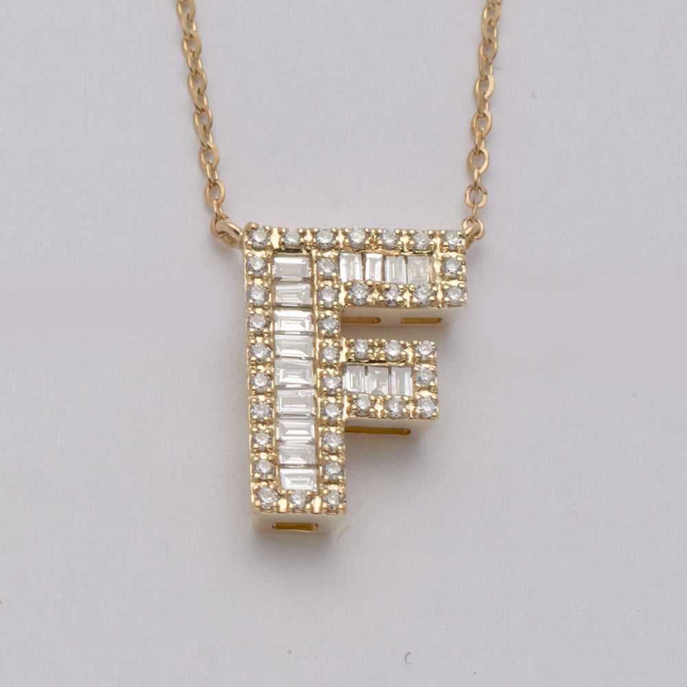 Initial Necklace Collection