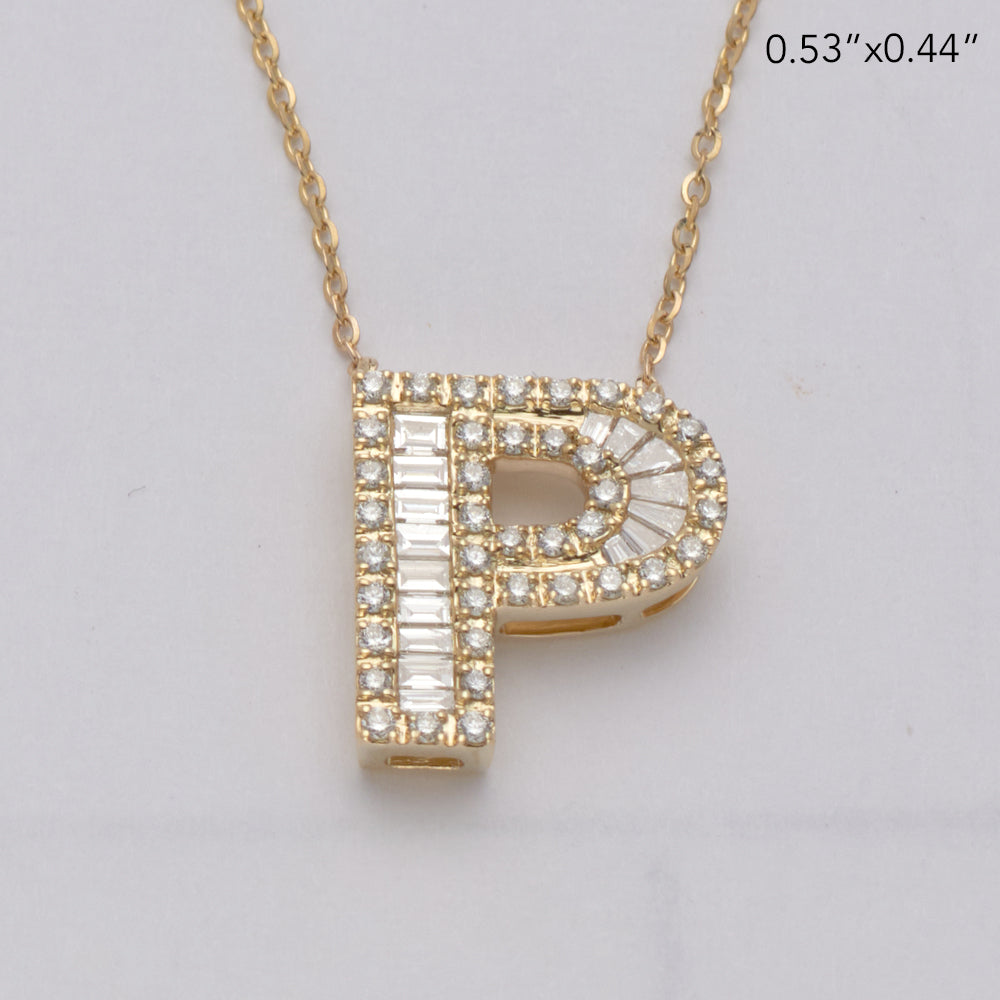 Initial Necklace Collection